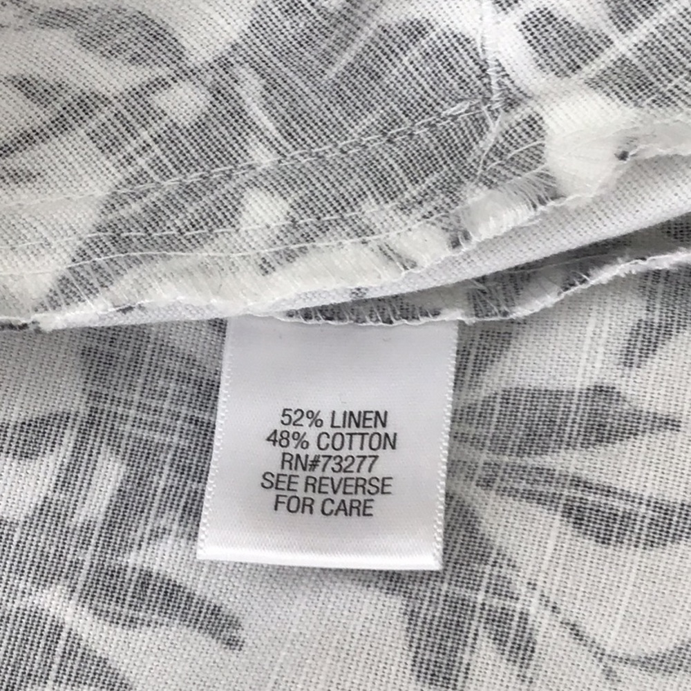 Linen patterned blazer - Picture 3 of 4